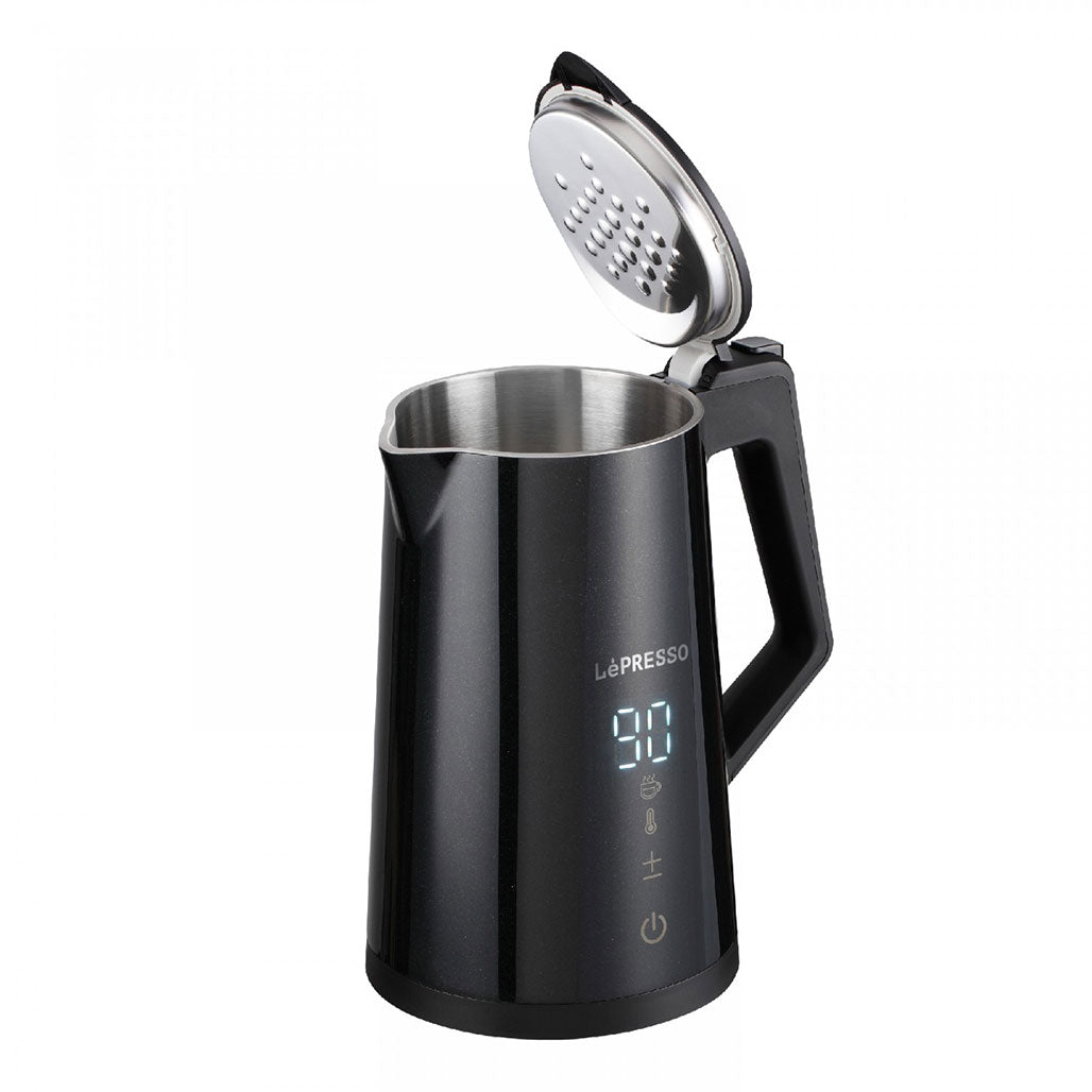 A Photo Of LePresso Smart Cordless Electric Kettle with LED Display | 1.7L Capacity | Stainless Steel | Touch Control