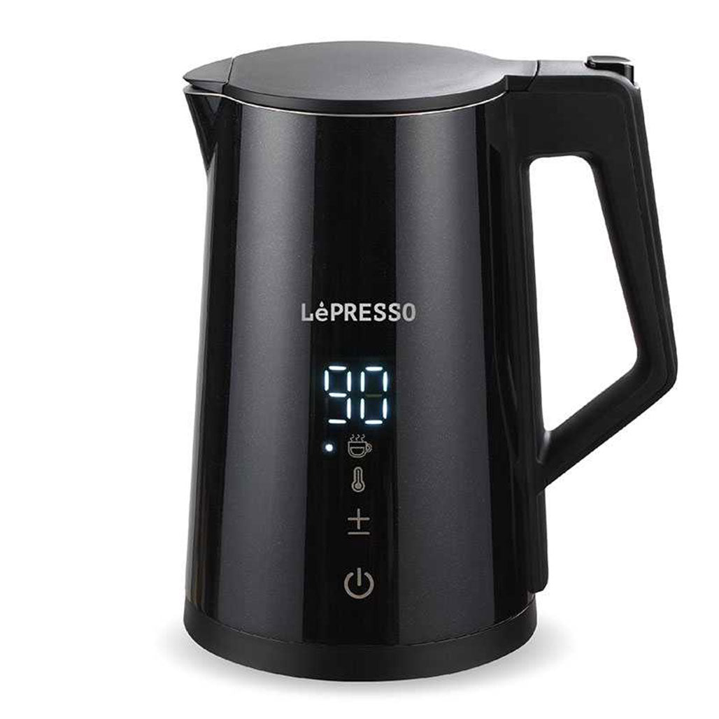 A Photo Of LePresso Smart Cordless Electric Kettle with LED Display | 1.7L Capacity | Stainless Steel | Touch Control