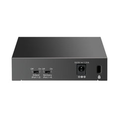A Photo Of TP-Link LS105GP 5-Port Gigabit Desktop Switch with 4-Port PoE+ | High-Speed Connectivity & Power over Ethernet