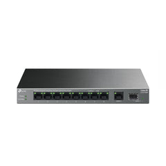 A Photo Of TP-Link LS1210GP 10-Port Gigabit Desktop Switch with 8-Port PoE+ | High-Capacity, Silent Operation