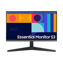 Samsung 24" S33GC Essential FHD Monitor with IPS Panel, 100Hz Refresh Rate, AMD FreeSync, and Eye Comfort Technology