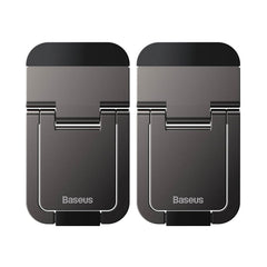 A Photo Of Baseus Slim Laptop Kickstand (2 PCS) - Universal Self-Adhesive Stands, Zinc Alloy, Compact Design