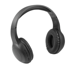 A Photo Of Promate LaBoca Deep Bass Over-Ear Wireless Headphones - Black | Bluetooth 5.0 with Superior Sound and Comfort