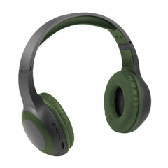 A Photo Of Promate LaBoca Deep Bass Over-Ear Wireless Headphones - Midnight Green | Bluetooth 5.0 with Superior Sound Quality and Comfort