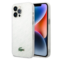 Lacoste Hard Case IML Double Layer & Dyed Bumper Signature Pattern for iPhone 14 Pro Max