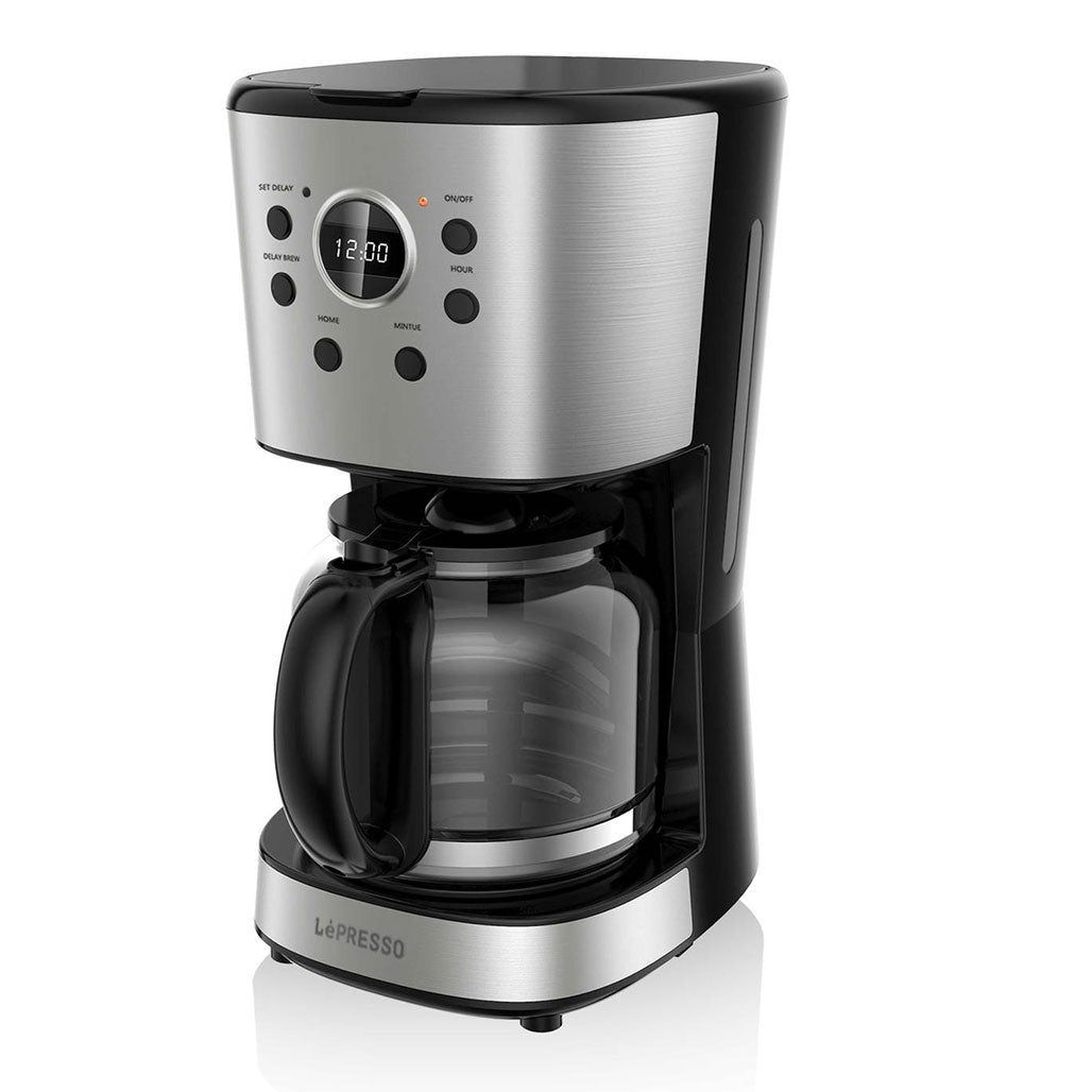 A Photo Of LePresso Digital Drip Coffee Machine | 1.5L Capacity, 900W, Adjustable Strength, Delay Brew Function