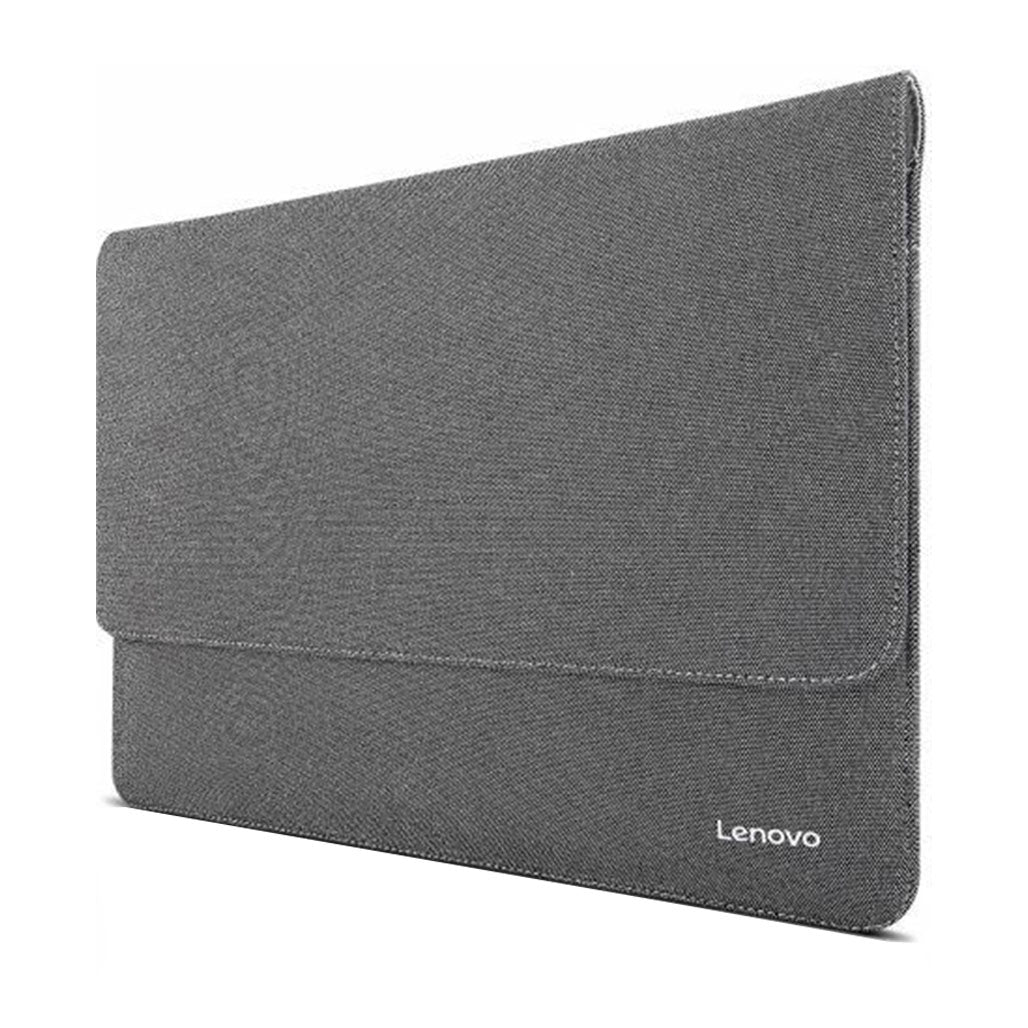 A Photo Of Lenovo 14-Inch Ultra Slim Laptop Sleeve - Grey, Soft-Touch Polyester