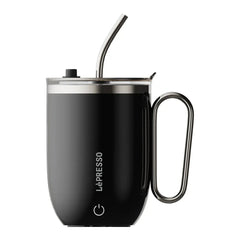 A Photo Of Lepresso Sip Spin Magnetic Auto Stirring Mug with Touch Button
