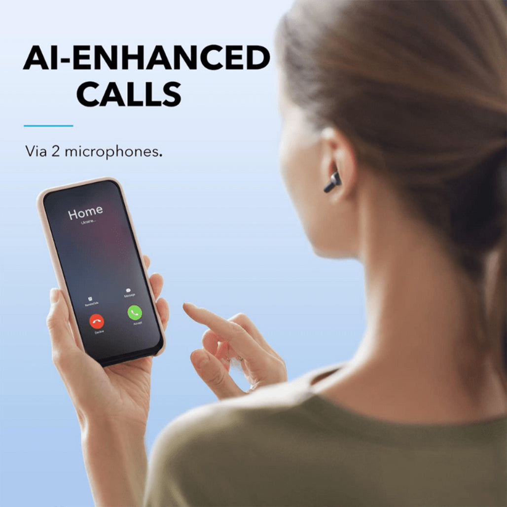 A Photo Of Anker Soundcore Life P2i True Wireless Earbuds White – AI-Enhanced Calls, Deep Bass, 28H Battery Life, Fast Charging, Bluetooth 5.2