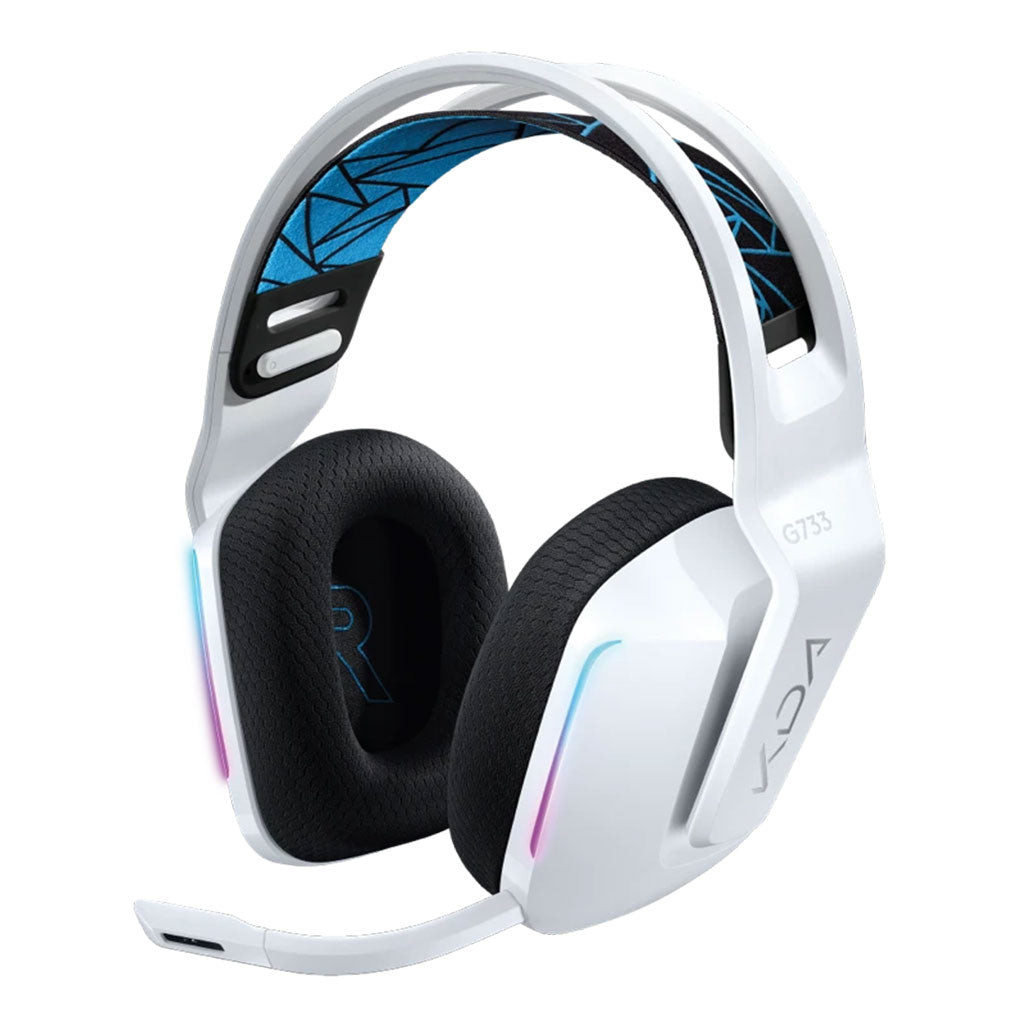 A Photo Of Logitech G733 KDA Edition Lightspeed Wireless - RGB Gaming Headset - 981-000990
