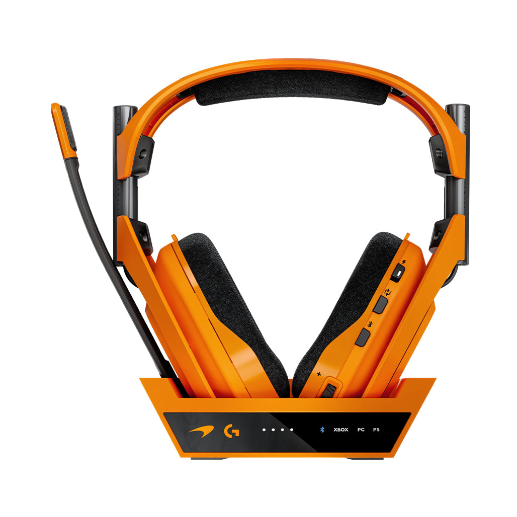 A Photo Of Logitech Astro A50 X - McLaren Racing Edition - Wireless Gaming Headset