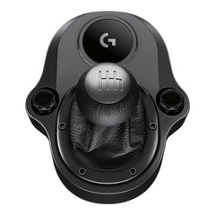 A Photo Of Logitech Driving Force Shifter for G923, G29, and G920 Racing Wheels – Precision 6-Speed Gearbox with Steel and Leather Components