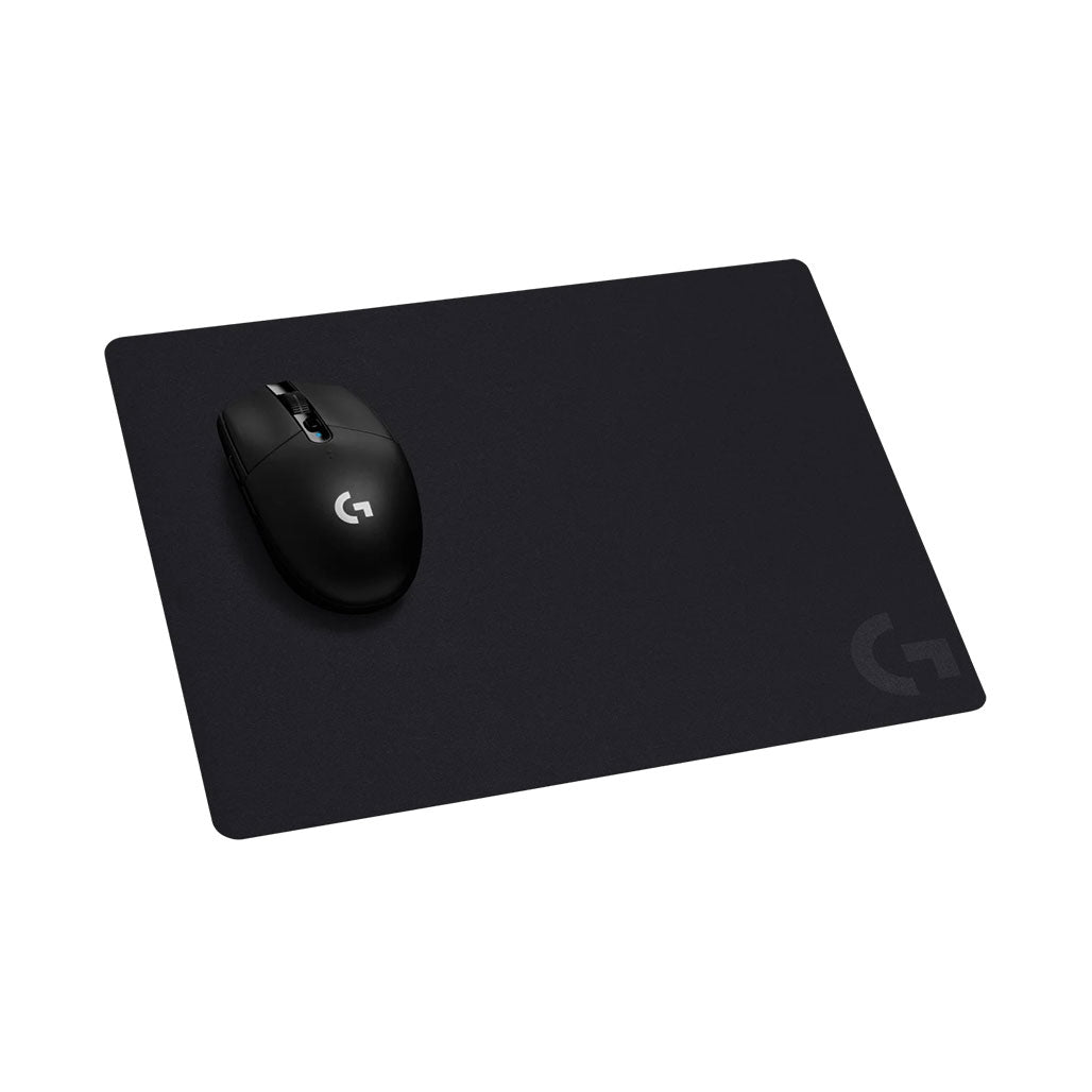 A Photo Of Logitech 943-000095 G240 Cloth Gaming Mousepad - Enhanced Accuracy with Consistent Surface Texture