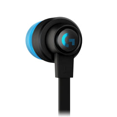 A Photo Of Logitech 981-000924 G333 - Black - Gaming Earphones - High-Fidelity Audio with 3.5mm Connector and USB-C Adapter Included