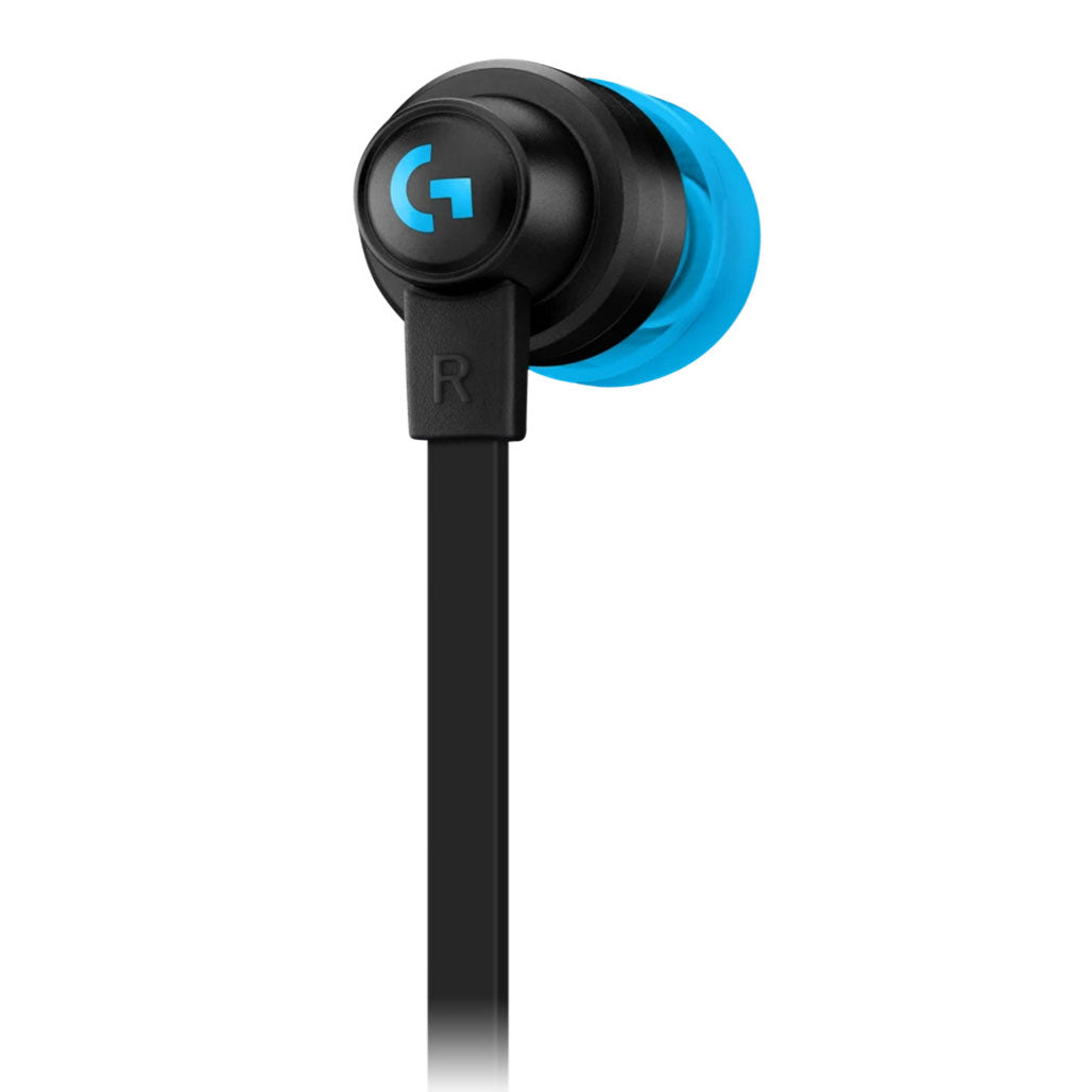 A Photo Of Logitech 981-000924 G333 - Black - Gaming Earphones - High-Fidelity Audio with 3.5mm Connector and USB-C Adapter Included