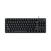 Logitech G413 TKL SE - Wired Mechanical Gaming Keyboard with PBT Keycaps and White LED Lighting