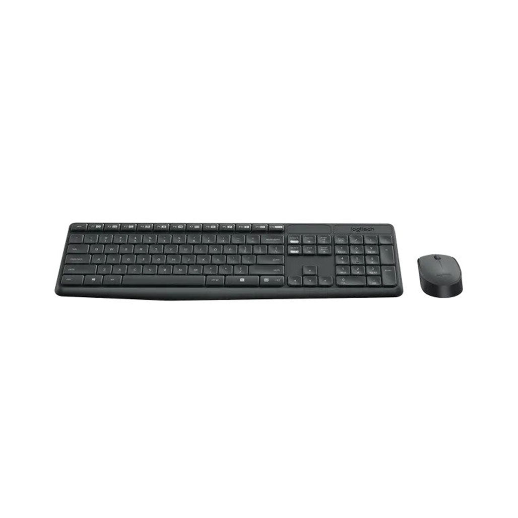 A Photo Of Logitech MK235 Wireless Keyboard and Mouse Combo - Durable and Efficient Design