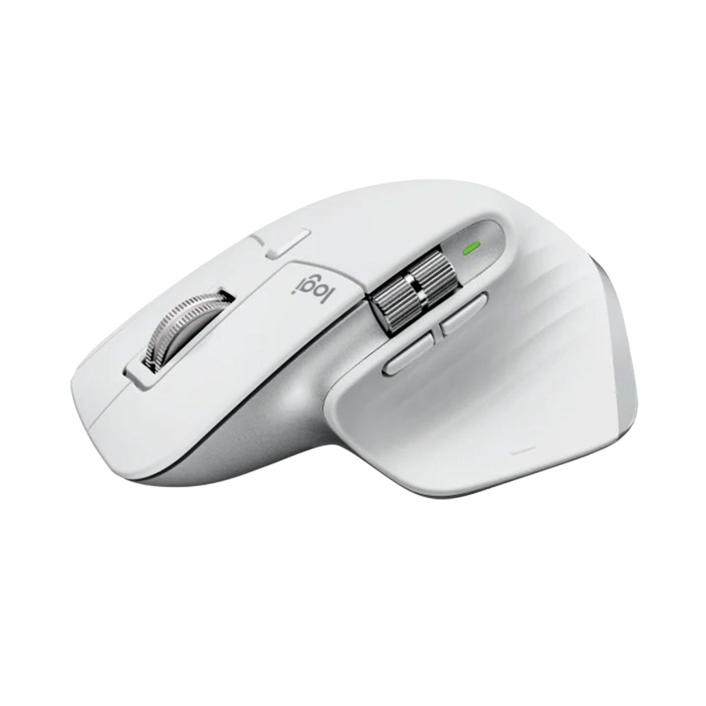 A Photo Of Logitech MX Master 3S - Advanced Wireless Mouse in Pale Gray | Precision Tracking & Ergonomic Design