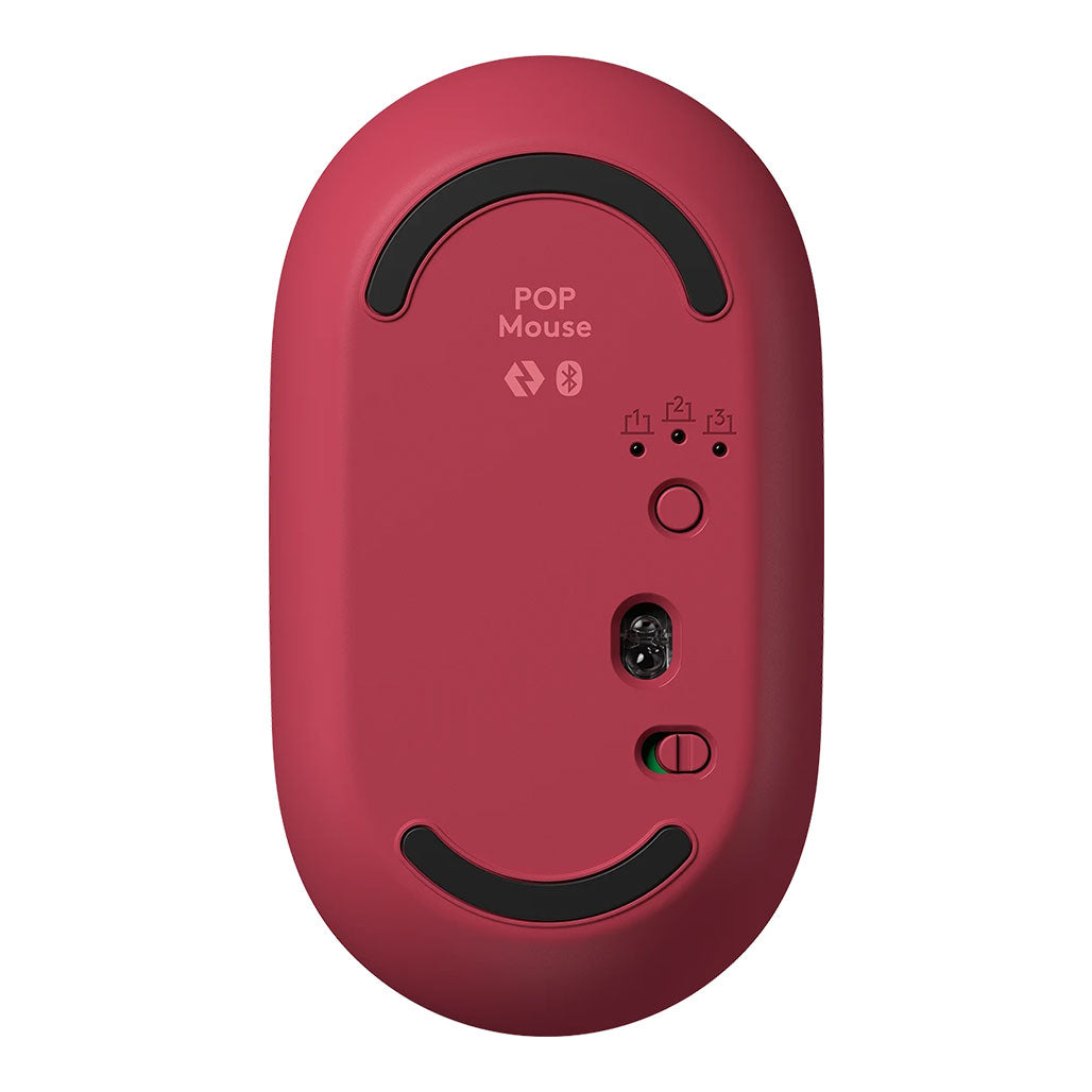 A Photo Of Logitech POP Wireless Mouse with Emoji Customization – Fun, Stylish, and Efficient