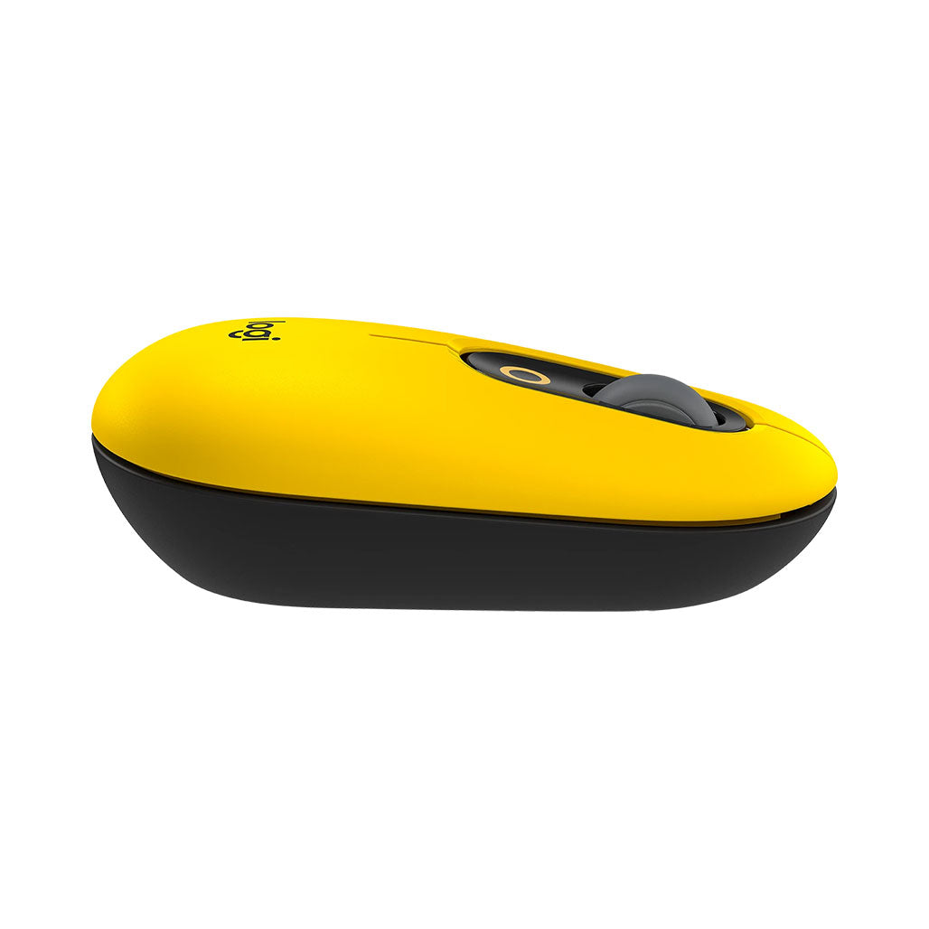 A Photo Of Logitech POP Wireless Mouse with Emoji Customization – Fun, Stylish, and Efficient