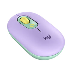 A Photo Of Logitech POP Wireless Mouse with Emoji Customization – Fun, Stylish, and Efficient