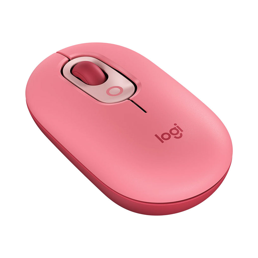A Photo Of Logitech POP Wireless Mouse with Emoji Customization – Fun, Stylish, and Efficient