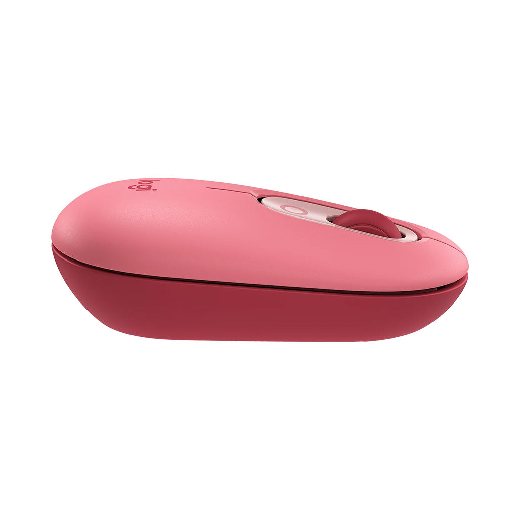 A Photo Of Logitech POP Wireless Mouse with Emoji Customization – Fun, Stylish, and Efficient