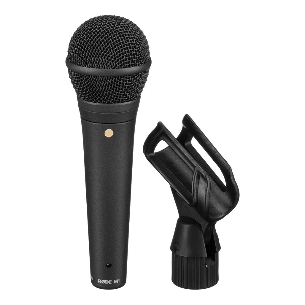 A Photo Of RØDE M1 - Dynamic Microphone for Live Performance with High-Power Neodymium Capsule