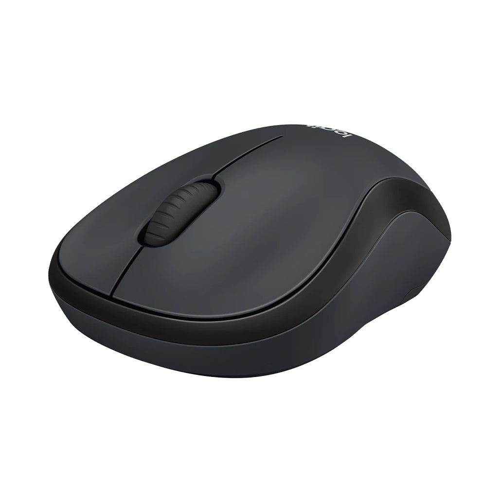 A Photo Of Logitech M220 Wireless Mouse - Silent Clicks in Black / Charcoal