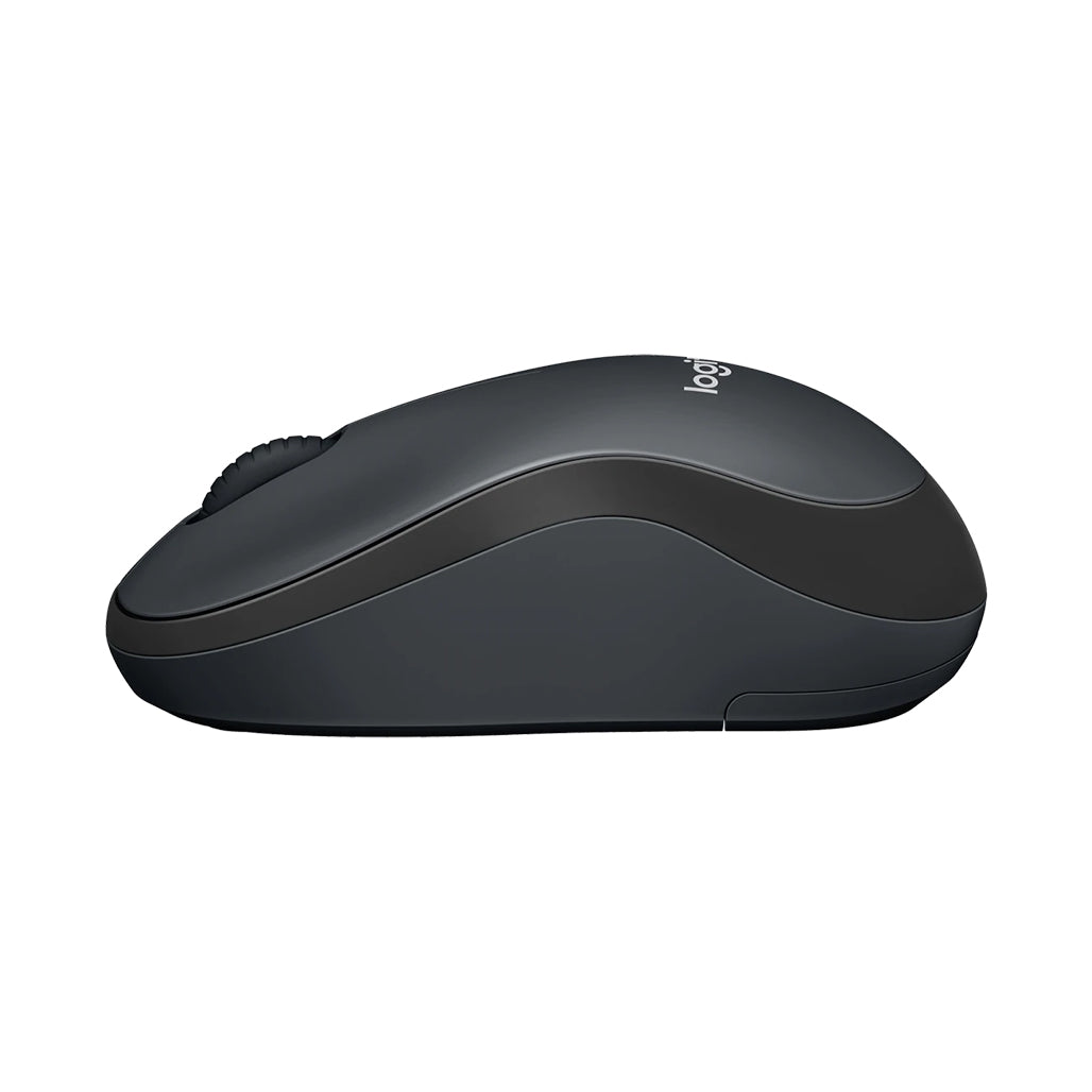 A Photo Of Logitech M220 Wireless Mouse - Silent Clicks in Black / Charcoal