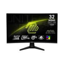 MSI MAG 32CQ6F - 32" WQHD 180Hz Gaming Monitor