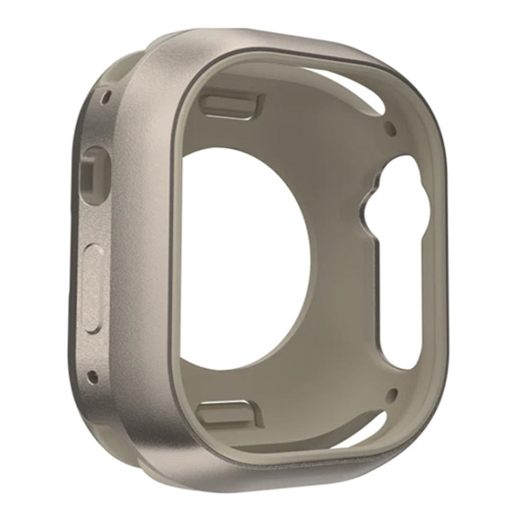A Photo Of Mageasy Odyssey Aviation Grade Aluminum Alloy Case for Apple Watch Ultra 49mm - Titanium