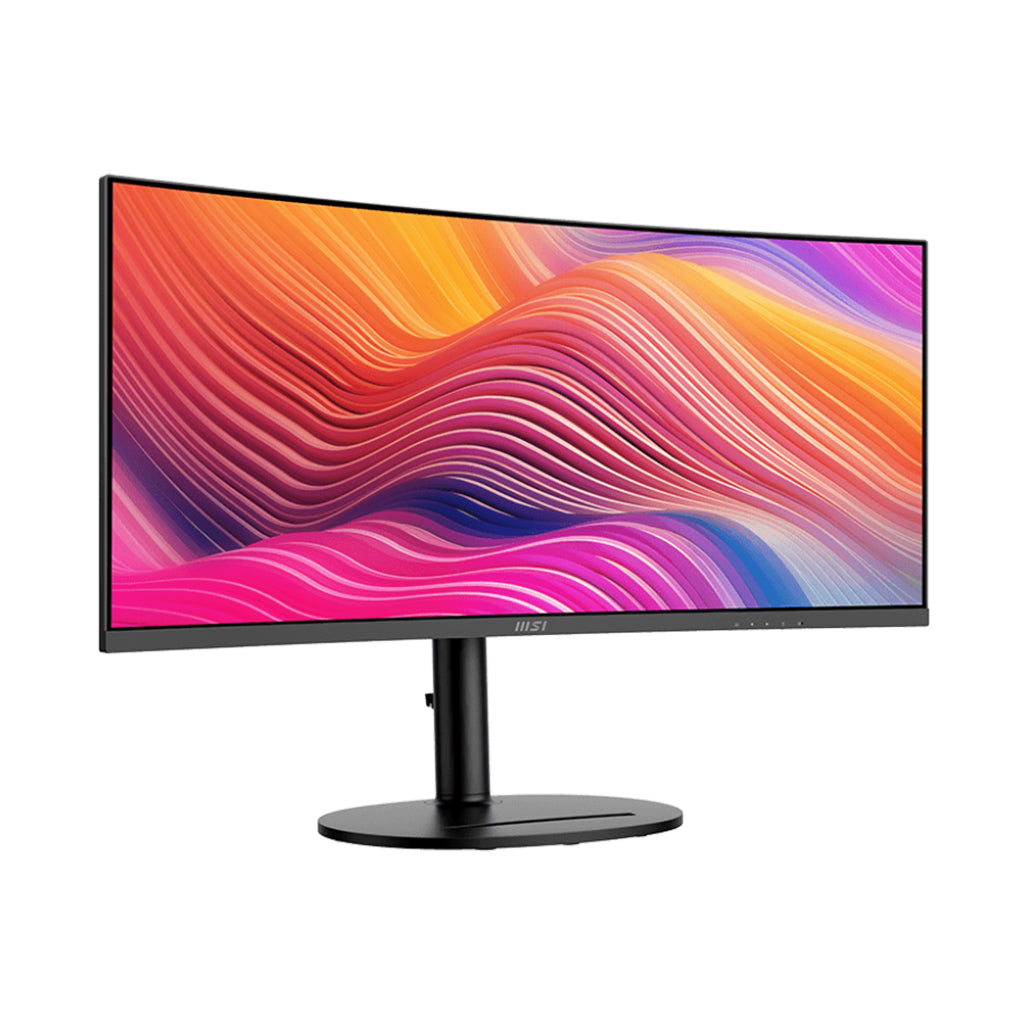 A Photo Of MSI Modern MD342CQP - 34” UWQHD 120Hz 1500R Curved Monitor