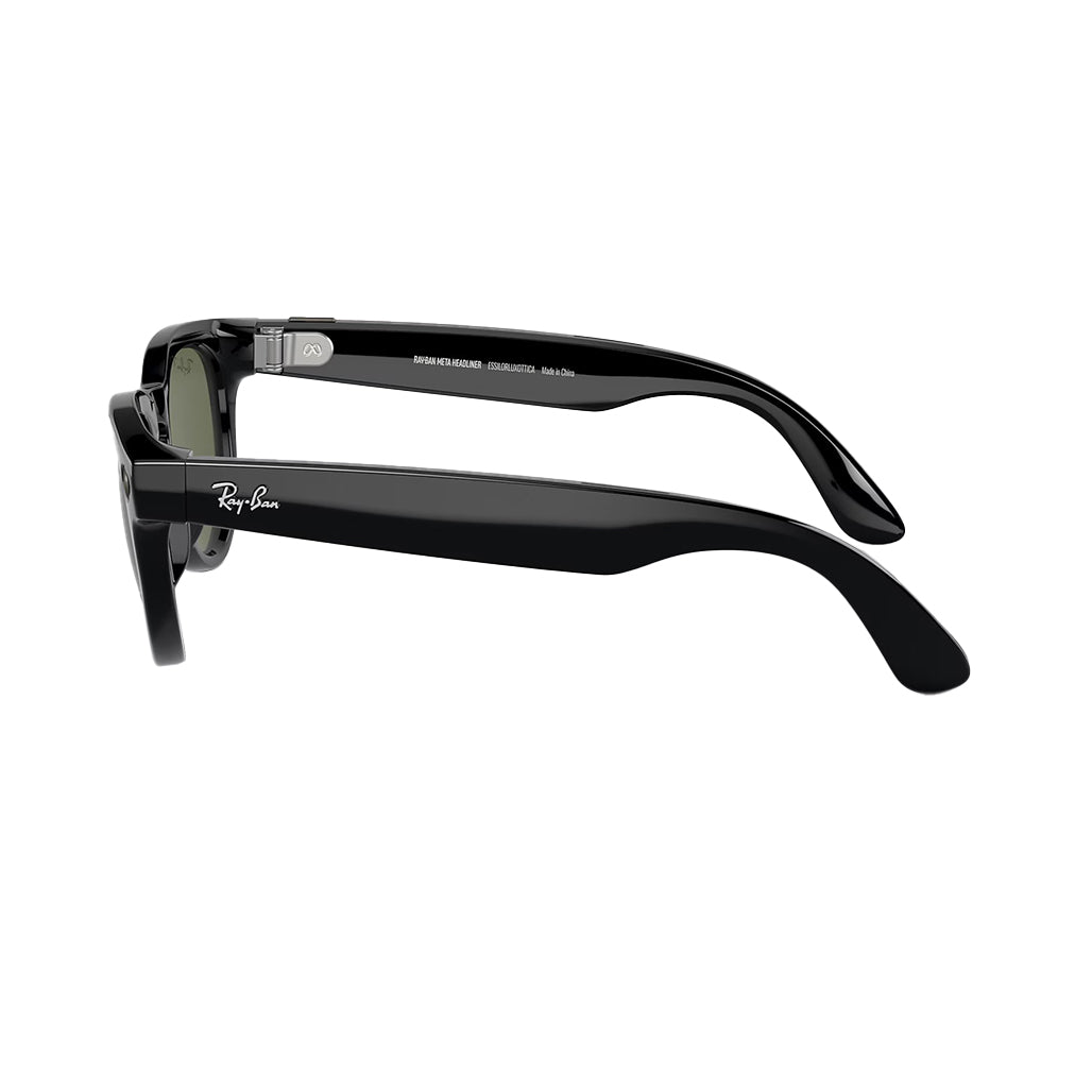 A Photo Of Ray-Ban Meta Headliner Smart Glasses RW4009 – 12 MP Camera, Open-Ear Speakers, Voice Control, 32GB Storage, Bluetooth 5.3