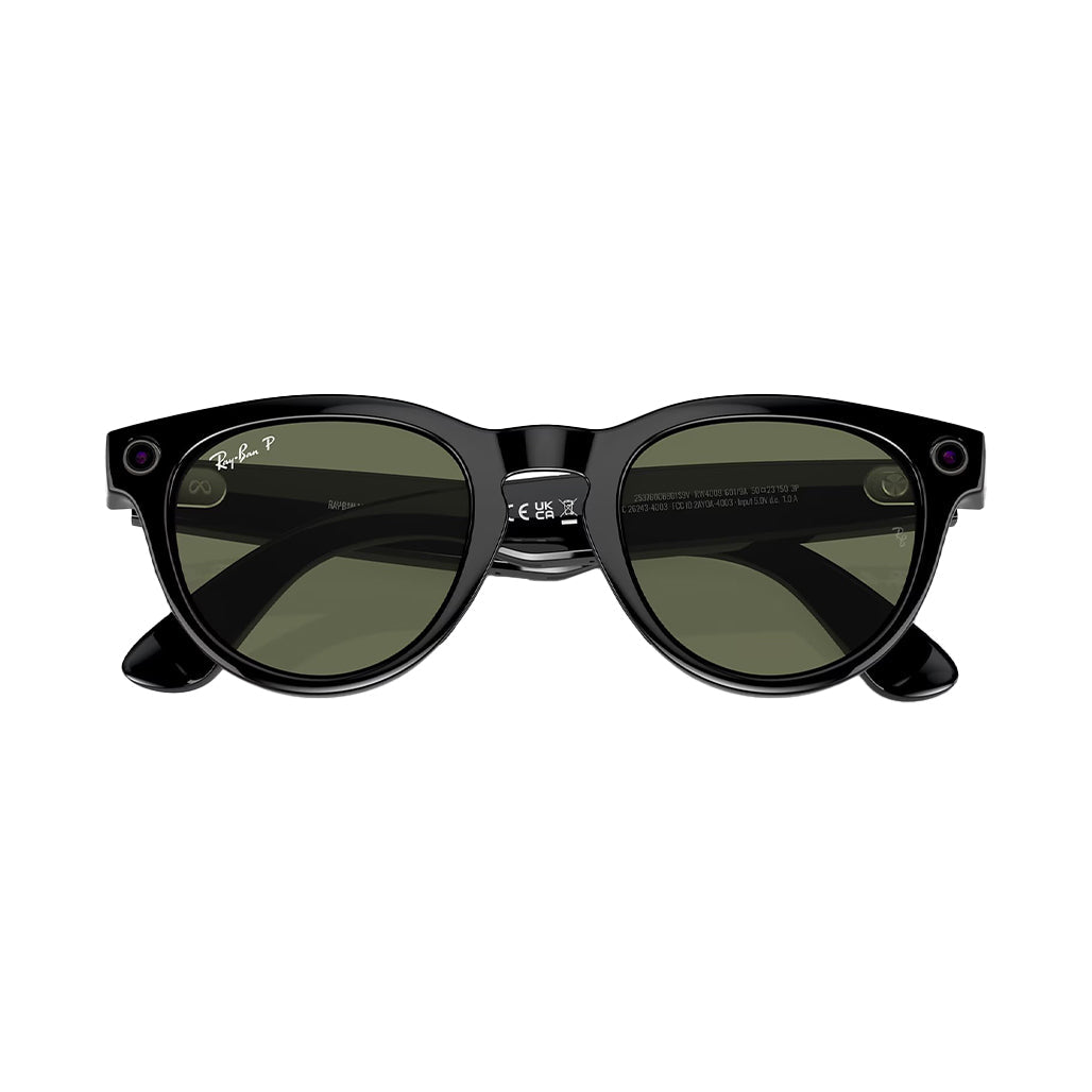 A Photo Of Ray-Ban Meta Headliner Smart Glasses RW4009 – 12 MP Camera, Open-Ear Speakers, Voice Control, 32GB Storage, Bluetooth 5.3