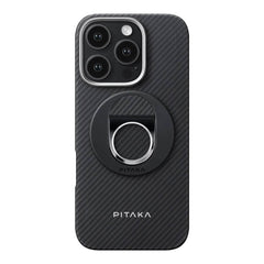 A Photo Of Pitaka MagEZ Grip3 - Slim 4.3mm Double-Ring Design | Gray/Black