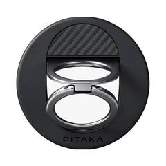 A Photo Of Pitaka MagEZ Grip3 - Slim 4.3mm Double-Ring Design | Gray/Black