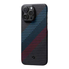 A Photo Of Pitaka MagEZ Case 3 Fusion Weaving Black/Blue/Red