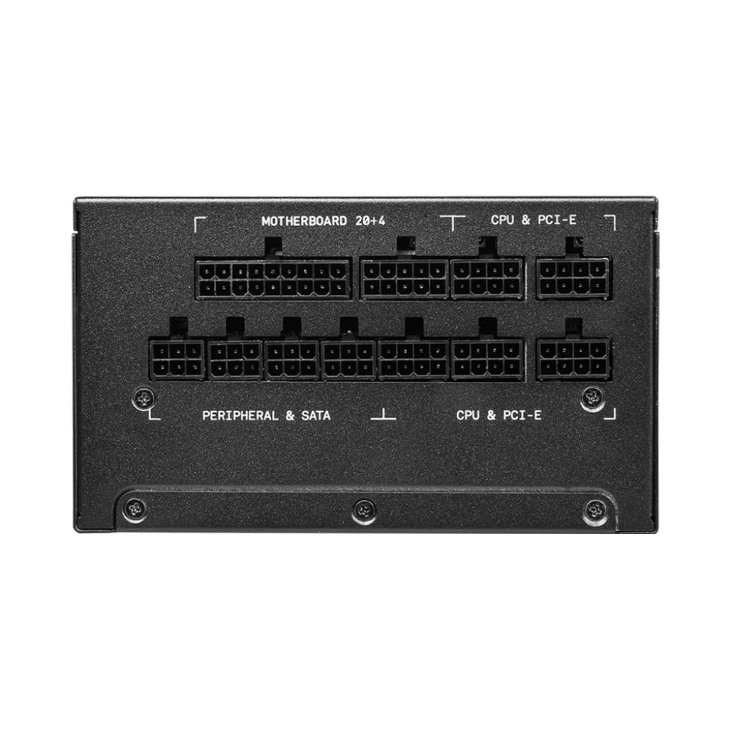 A Photo Of MSI MPG A1000G Power Supply - 1000W 80 PLUS Gold Certified, Fully Modular, Compact Design