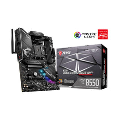 A Photo Of MSI MPG B550 Gaming Edge Motherboard - 911-7C91-014 | High-Performance ATX with Advanced Connectivity