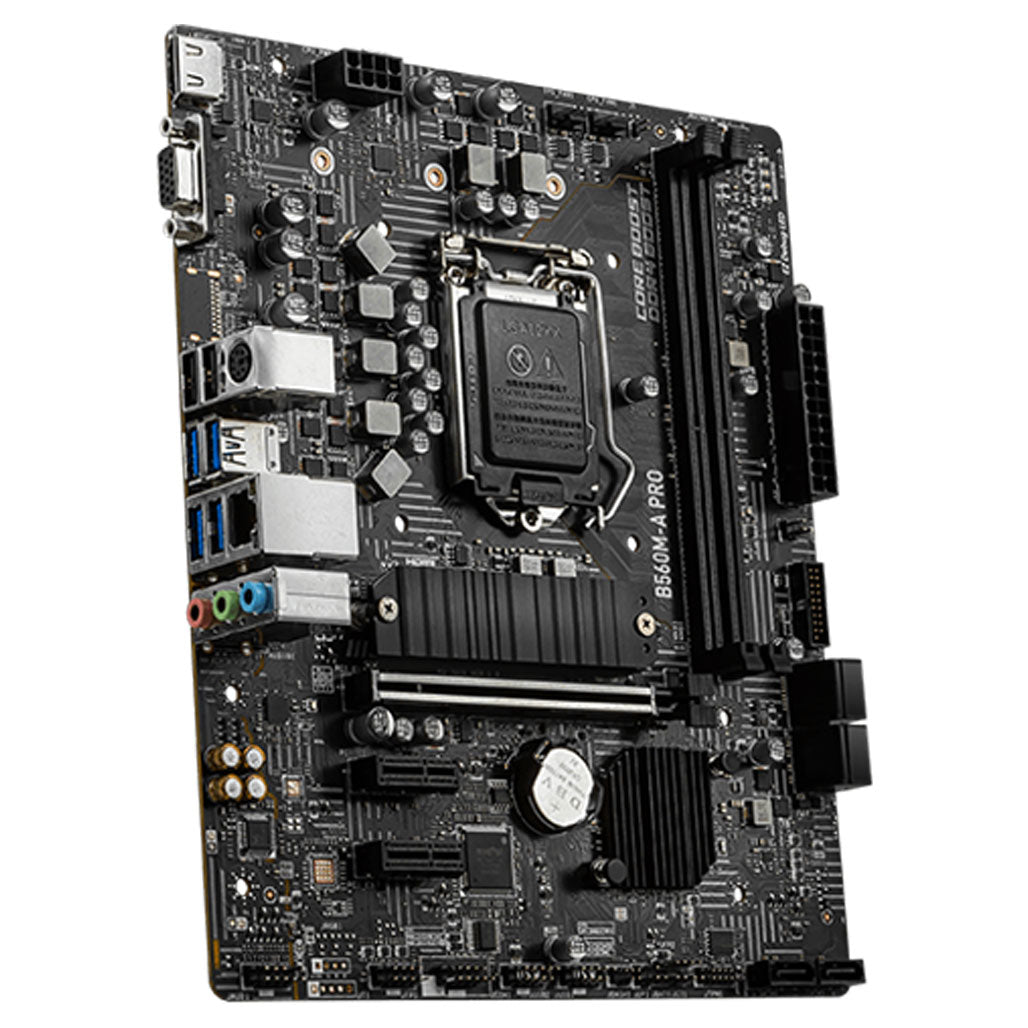 A Photo Of MSI B560M-A PRO MotherBoard - LGA 1200