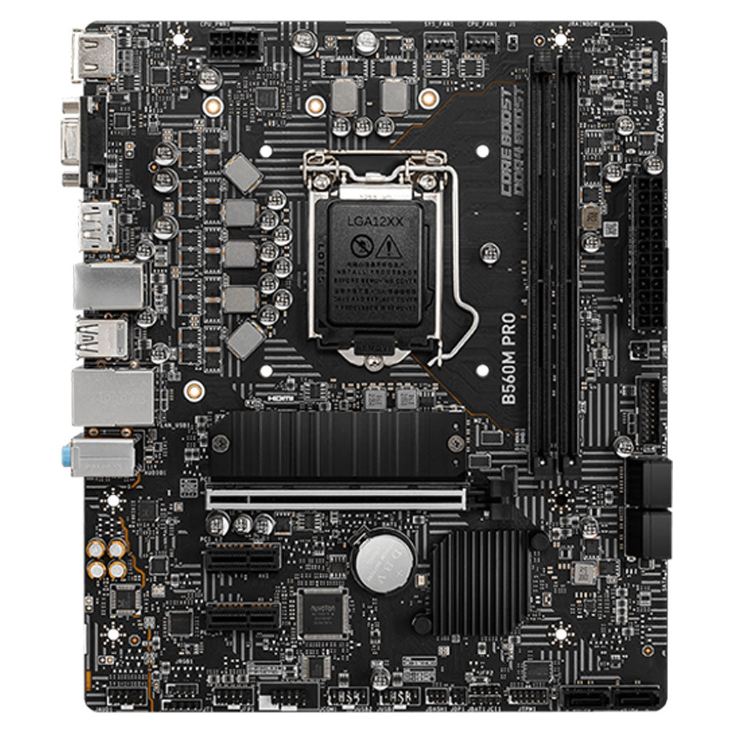 A Photo Of MSI B560M PRO MotherBoard - LGA 1200