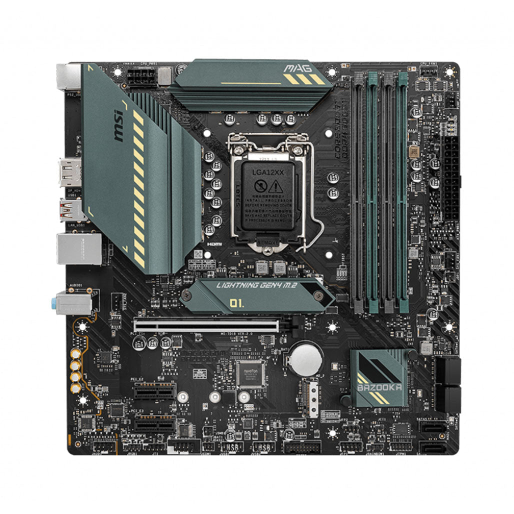 A Photo Of MSI MAG B560M BAZOOKA MotherBoard - LGA 1200