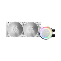 MSI MAG CoreLiquid E240 - White ARGB CPU Cooler with Premium Thermal Performance - 306-7ZW5E21-C24