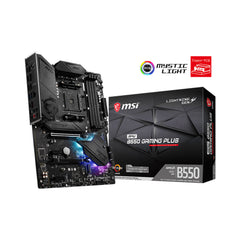 A Photo Of MSI MPG B550 Gaming Plus Motherboard - 911-7C56-002 | High-Performance ATX for Gaming