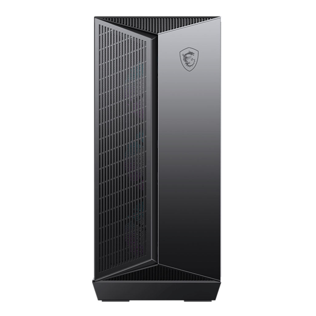 A Photo Of MSI MPG Gungnir 111R - Mid-Tower Gaming Case with ARGB Fans and Tempered Glass