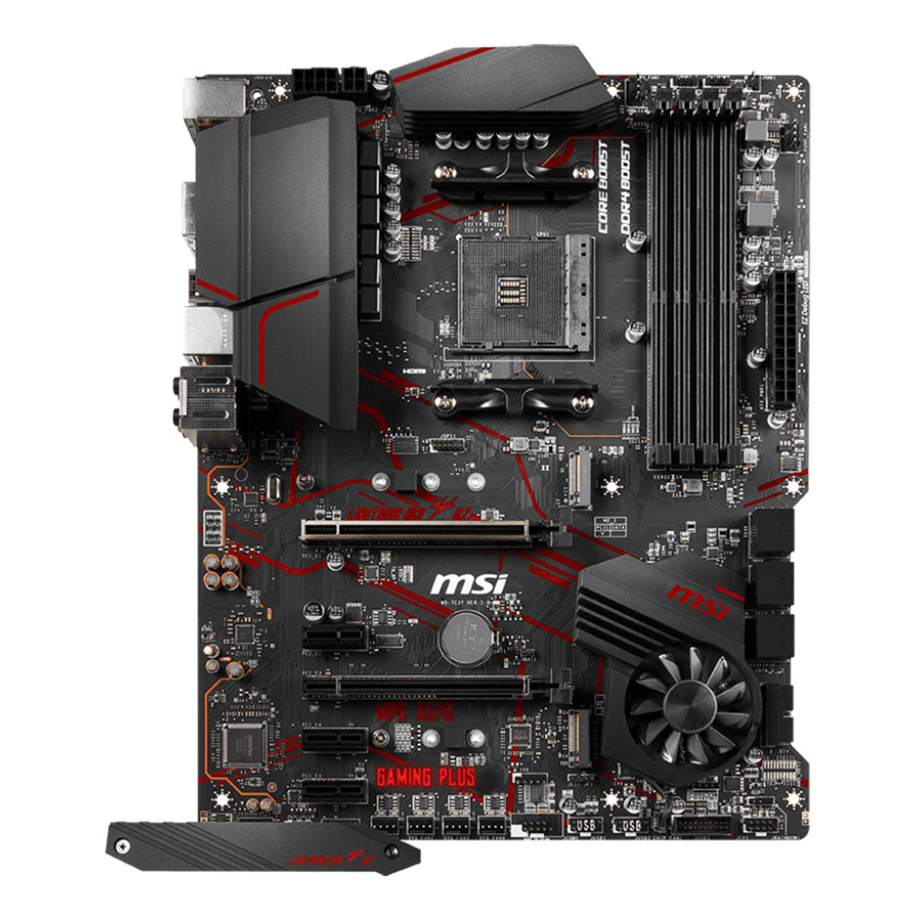 A Photo Of MSI MPG X570 Gaming Plus Motherboard - 911-7C37-040 | High-Performance ATX Gaming Board