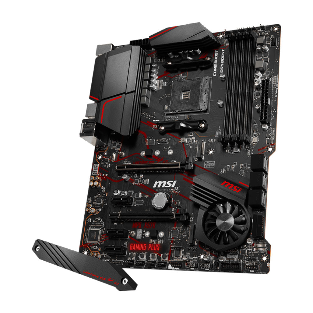 A Photo Of MSI MPG X570 Gaming Plus Motherboard - 911-7C37-040 | High-Performance ATX Gaming Board