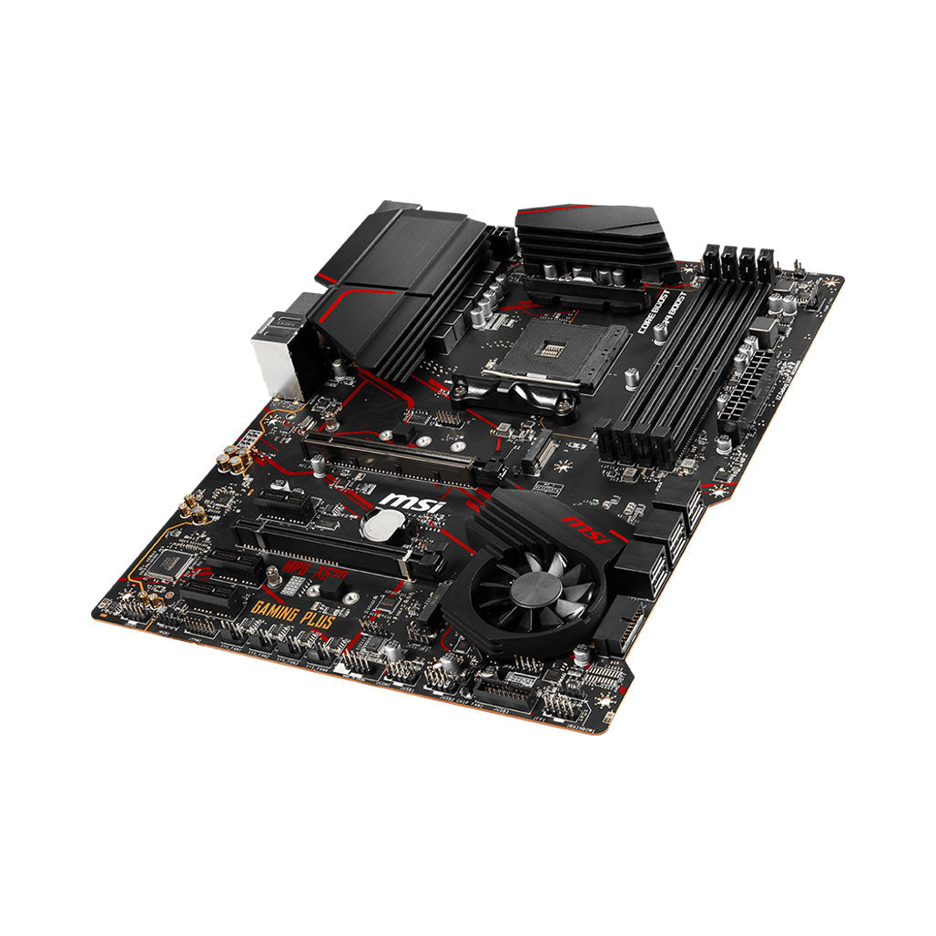 A Photo Of MSI MPG X570 Gaming Plus Motherboard - 911-7C37-040 | High-Performance ATX Gaming Board