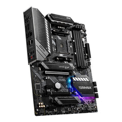 A Photo Of MSI MAG B550 Tomahawk Motherboard - 911-7C91-002 | High-Performance Gaming and Connectivity